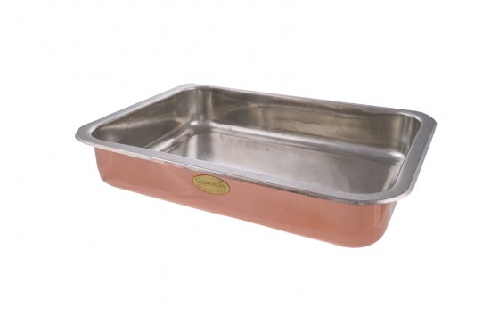Copper Items - Copper Rectangular Cooking Pans