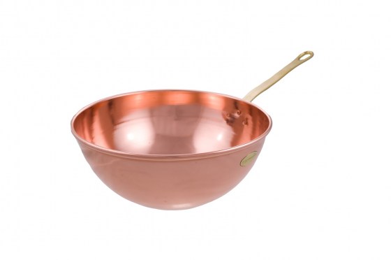 Copper Items - Copper Beating Bowl with long handle